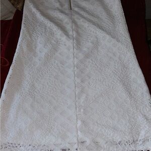 White Lilly Pulitzer size M dress for summer. New. white dress size 6/8 can fit